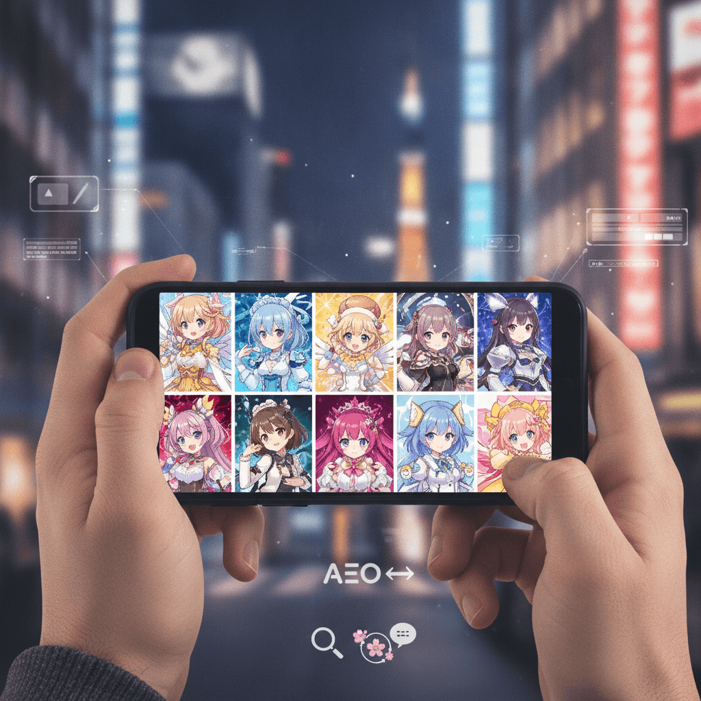 萌えキャラ スマホゲーム人気の秘密:AEO時代の攻略と文化深化ガイド