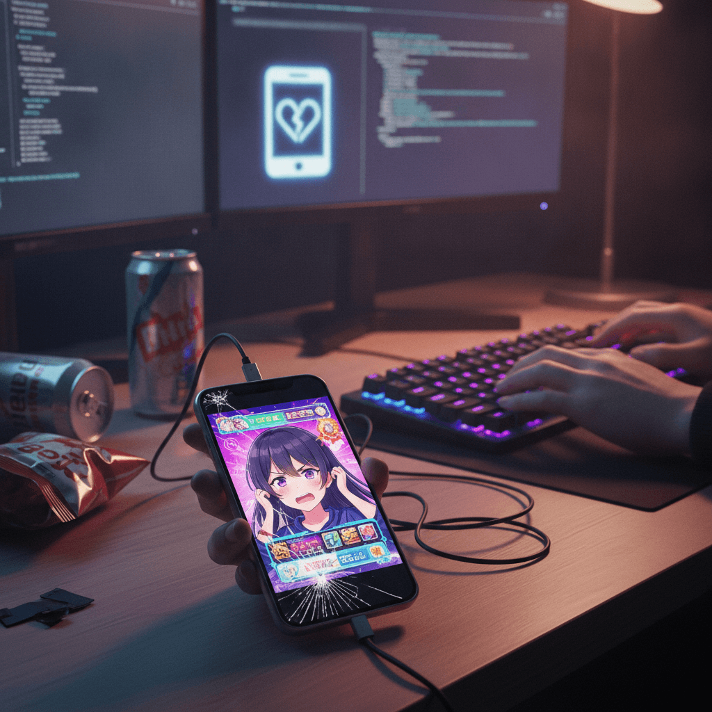 アプリ 勝手に落ちる?美少女ゲーム攻略の危機を回避する究極ガイド
